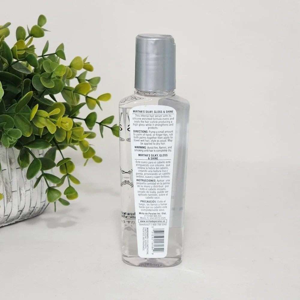 Mirta De Perales Hair Serum Silky Gloss and Shine Intense Hair Illumination 4oz